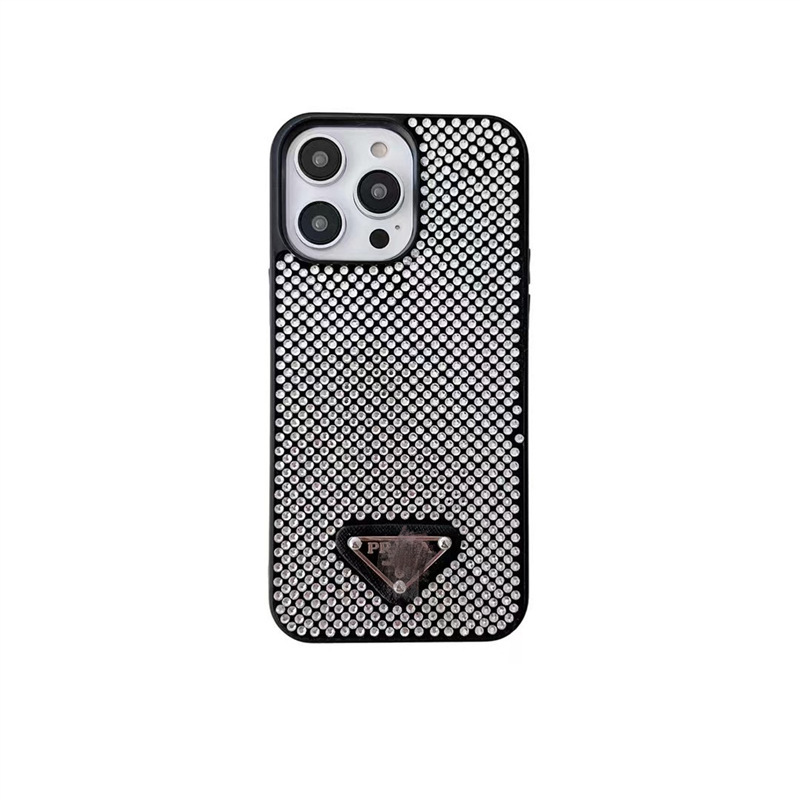 适用大牌iPhone17手机壳苹果16promax镶钻完工15硬壳潮牌14保护套|undefined