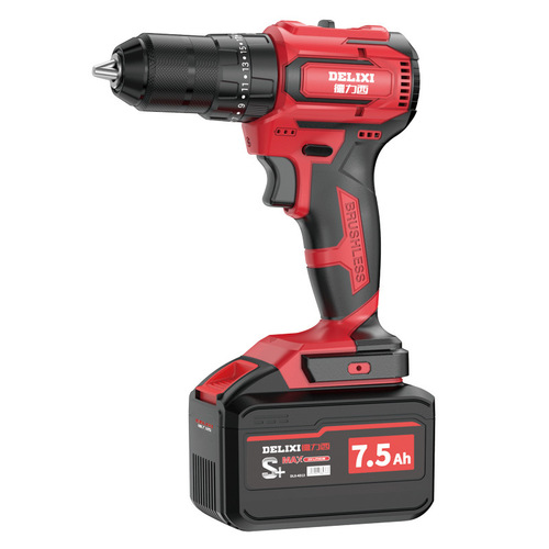 Delixi electric hand drill household lithium-ion pistol drill multi-function impact drill rechargeable electric screwdriver electric drill