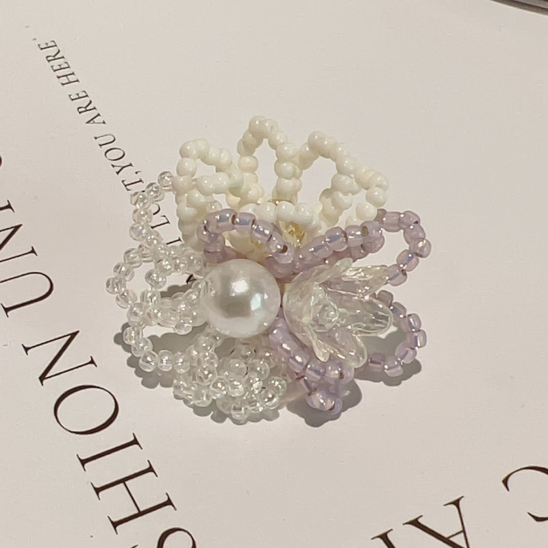 韓国ゼリーシューズフラワーイン夏の新しいニッチライト高級ジュエリーホールシューズアクセサリー diy 装飾バックル靴バックル|undefined