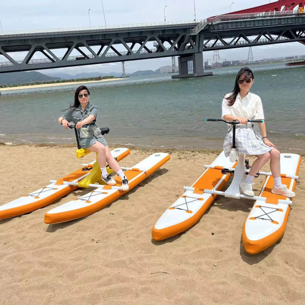 Water bike for double
