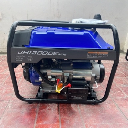 8.5KW嘉陵品牌应急开架式单缸汽油发电机组JH12000 E 型220V单相