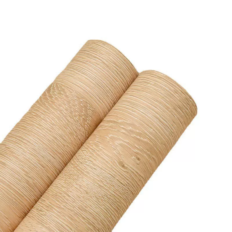 加厚橱柜原木纹衣柜子家具翻新贴纸波音软片木纹墙面防水自粘墙贴