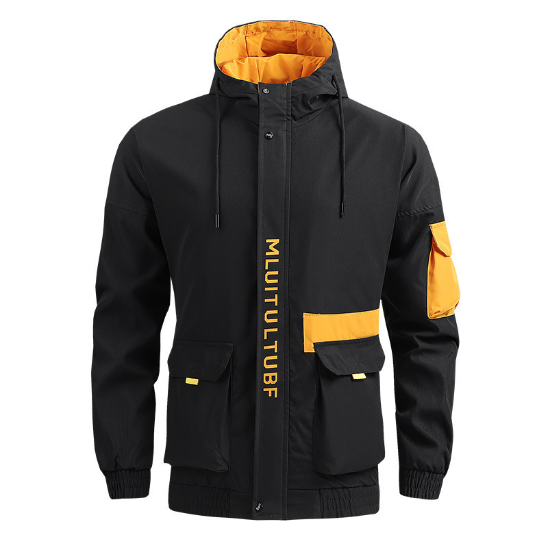 Nueva primavera y otoño chaqueta de hombre de otoño moda coreana delgada chaqueta deportiva casual para hombre