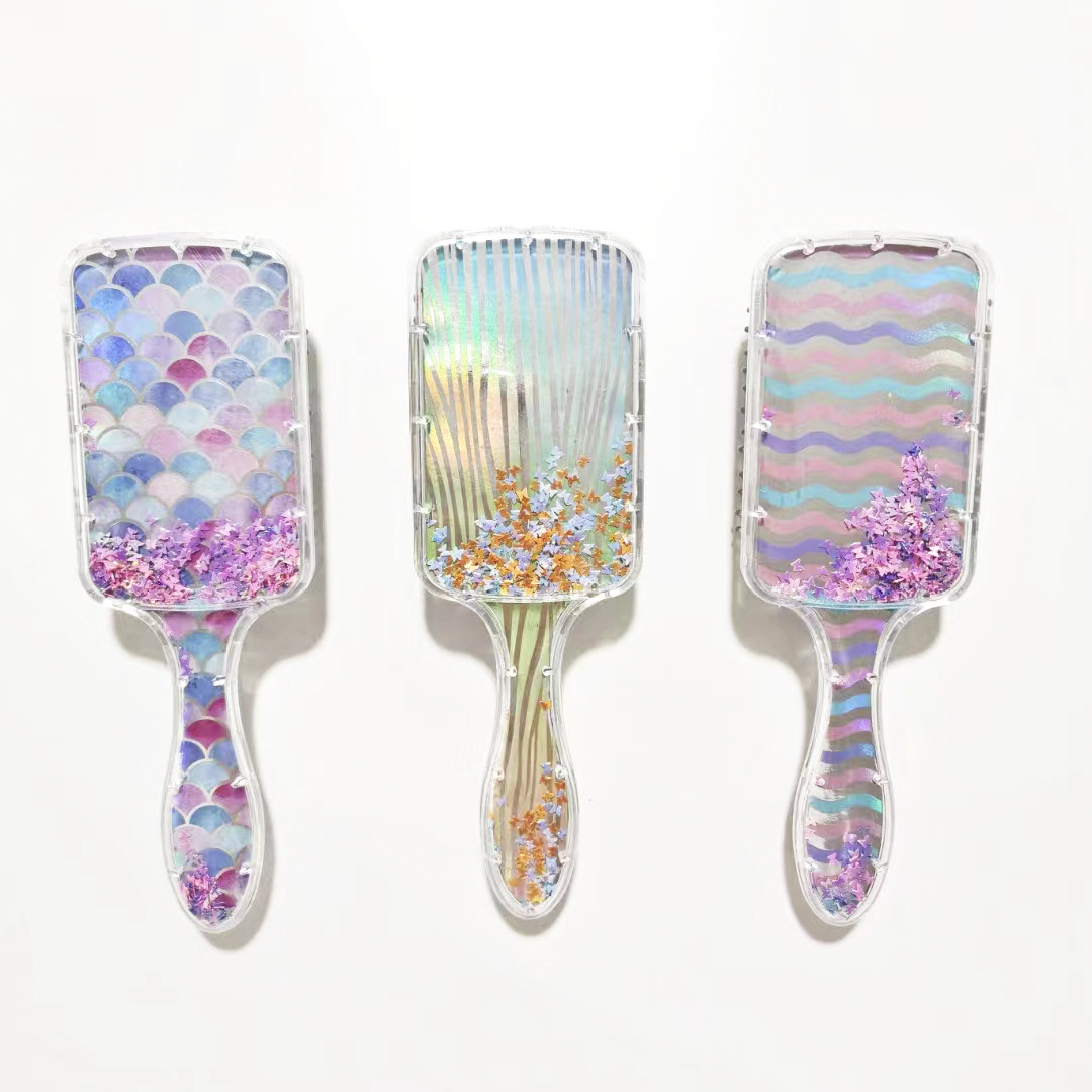 Hair Combs Hair Accessories Type 1 Piece Quantity Exaggerated Geometric Plastic Hair Combs 1 Piece