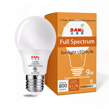 美规全光谱led灯泡恒流高显塑包铝球泡灯护眼摄影灯家用台灯灯泡