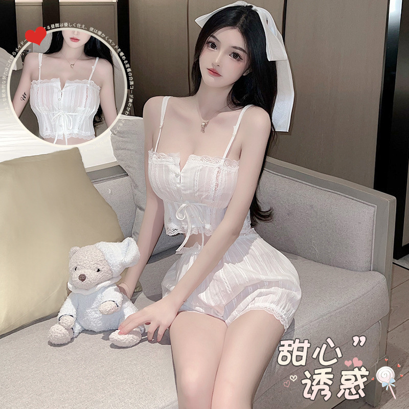 Zimeiye New Sexy Lingerie Camisole Sleepwear Nightdress Palace Style Women's Nightgown One Piece Dropshipping