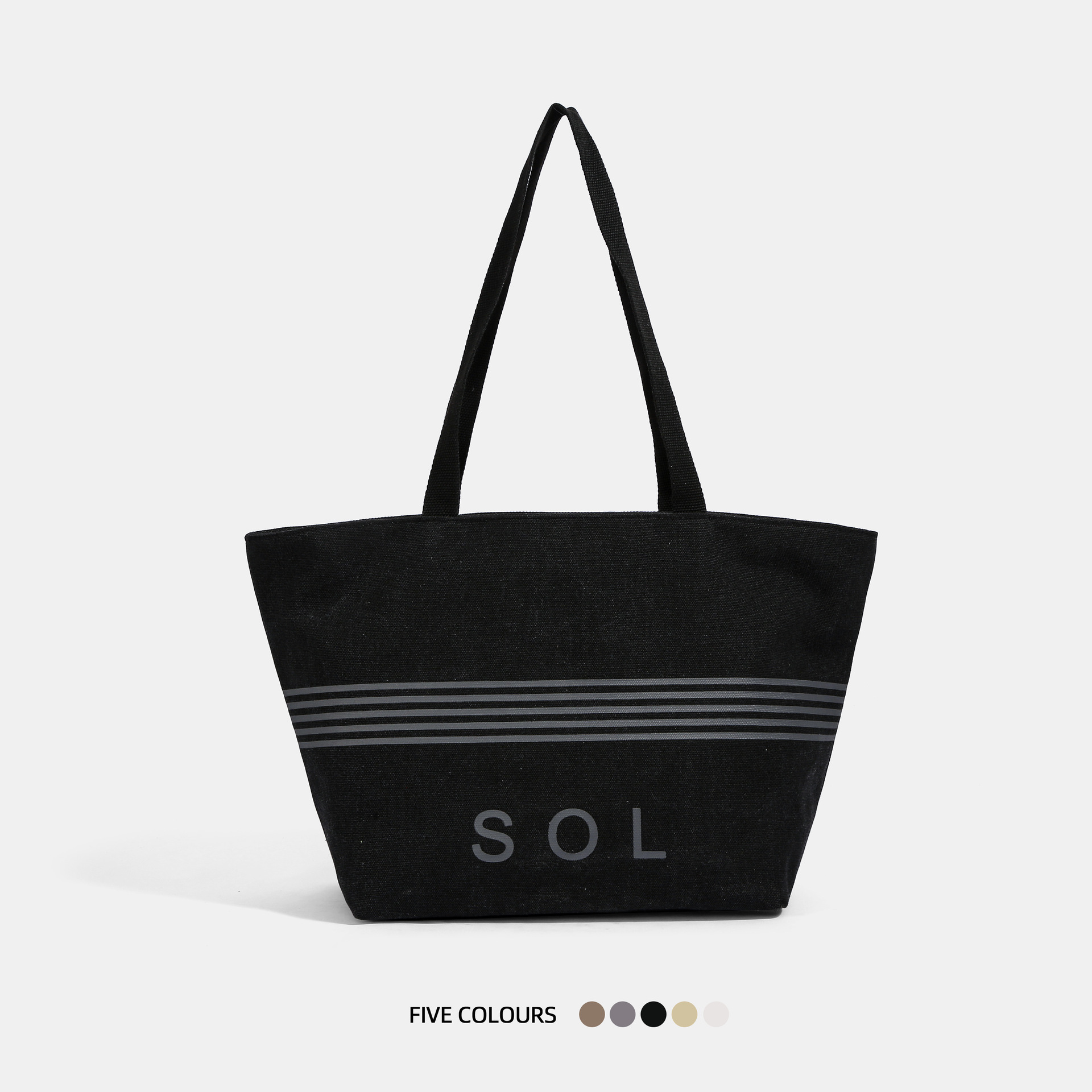 Casual Large Capacity Canvas Bag For Women 2026 New Arrival Versatile Shoulder Bag Tote Bag For College Students - Thumbnail 8