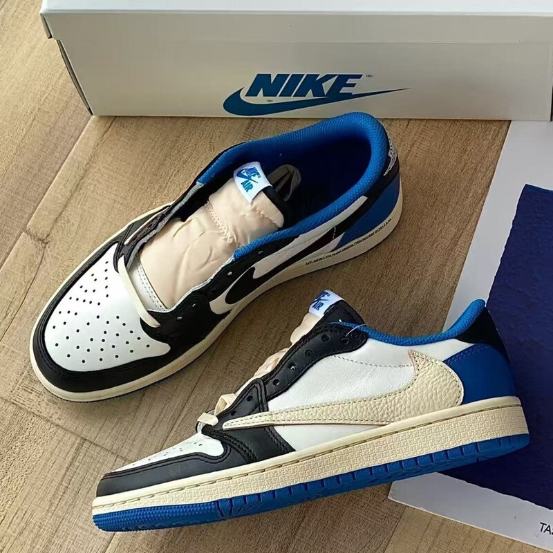 Putian Pure Original Aj1 Basketball Shoes for Men and Women Low-Cut Sneakers Lightning Barb Cushioning Casual Versatile Sports Shoes