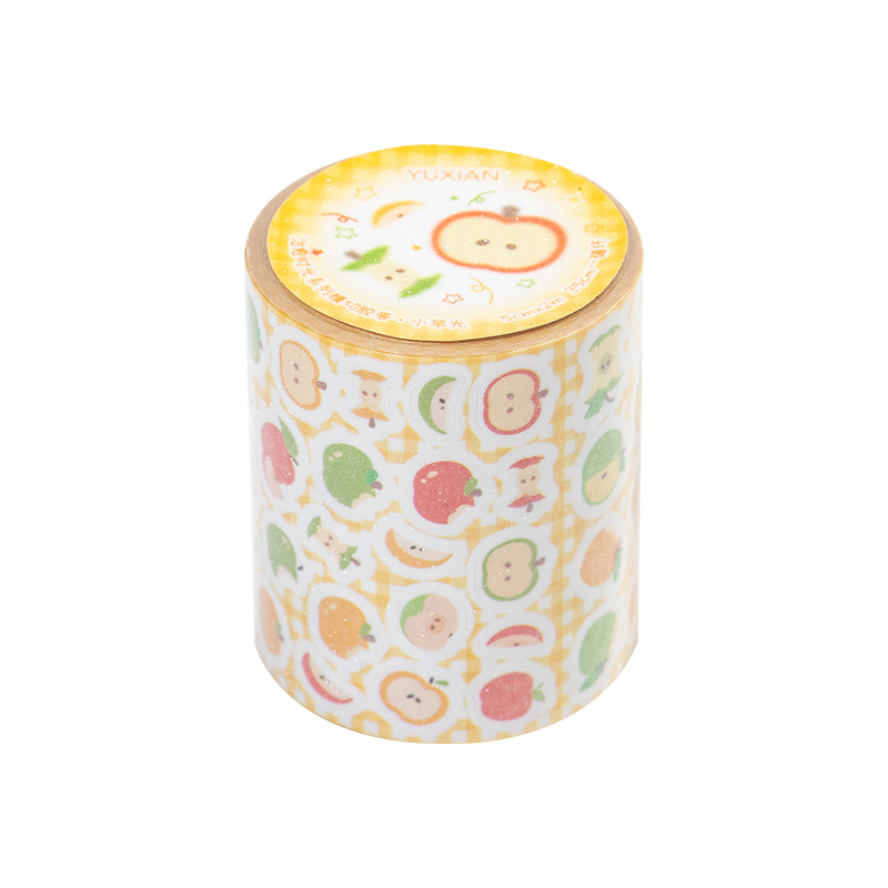 Cinta troquelada de ocio para curar la serie Time