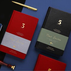 初品時系列五年三年日記帳一問自由書365日計画本日程創意精