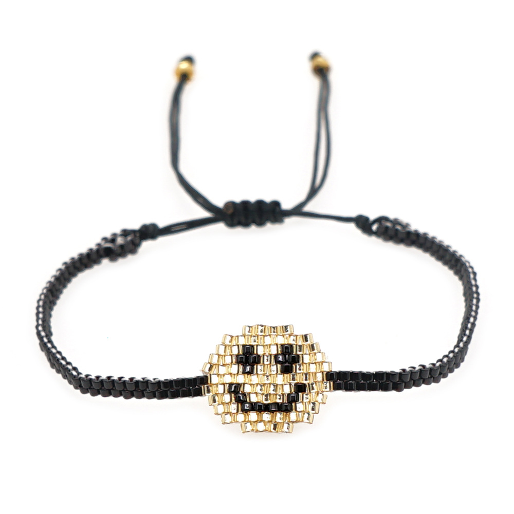 nouveau bracelet de sourire tiss  la main de perles de verre miyuki en grospicture4