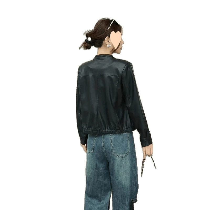 Norns Girl: осенняя корейская куртка oversize для повседневной носки, цвета Color/Black, размеры M–3XL