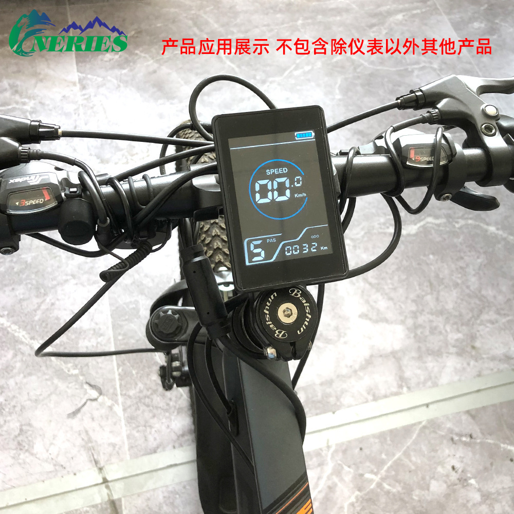 500W Sine Wave Brushless Smart Controller Lcd Instrument Set 23A Electric Vehicle Modification 36V-60V