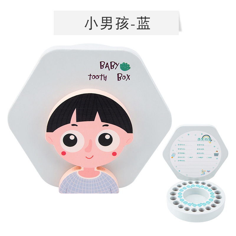 乳歯収納ボックス子供乳歯記念ボックス女の子赤ちゃん歯コレクション胎髪保存木製ボックス男の子|undefined