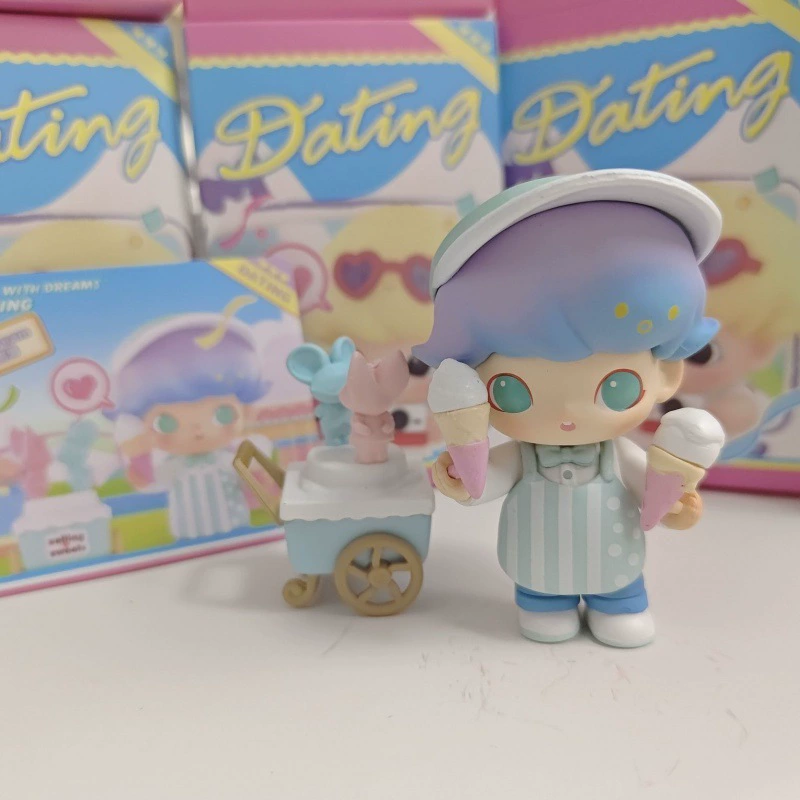 Pop Mart DIMOO серия «День свиданий» фигурка в слепой коробке, модные игрушки и подарки, украшение, версия для родины, высокое качество