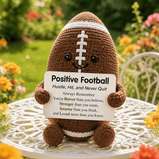 跨境亚马逊便携式可爱新款Positive Soccer Buddy积极的足球朋友