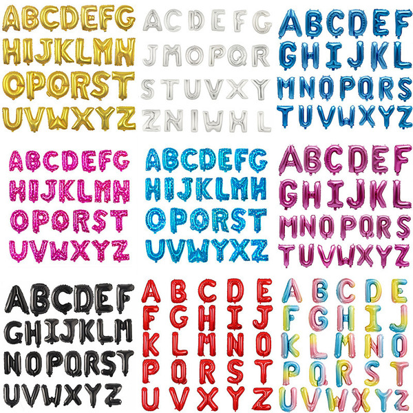 Letters and numbers