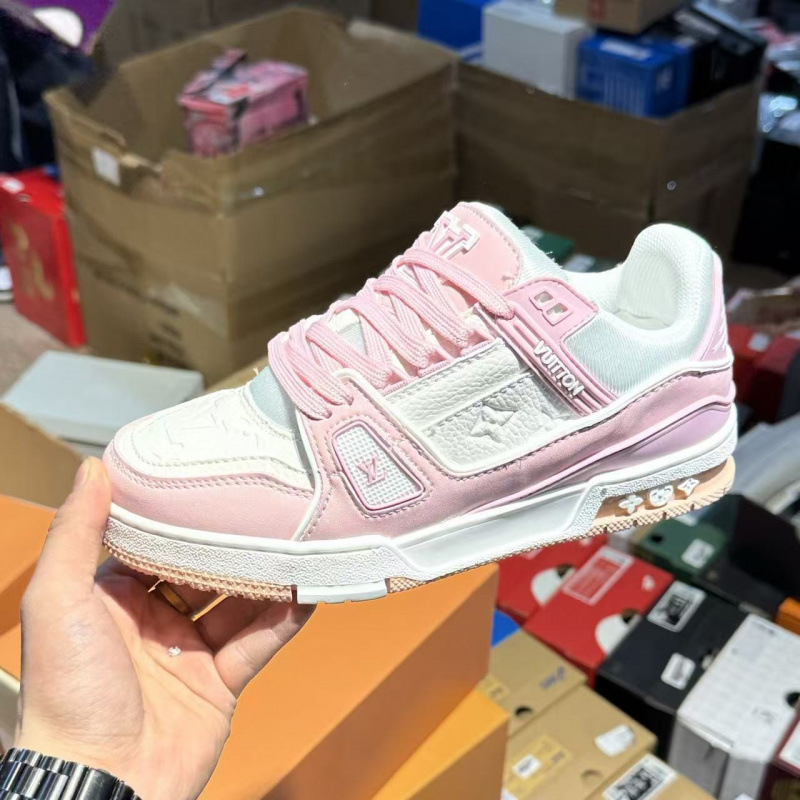 Comercio exterior Putian puro cuero original entrenador de burro de goma vacía zapatos de skate gorda para hombres y mujeres de alto lujo zapatos deportivos casuales