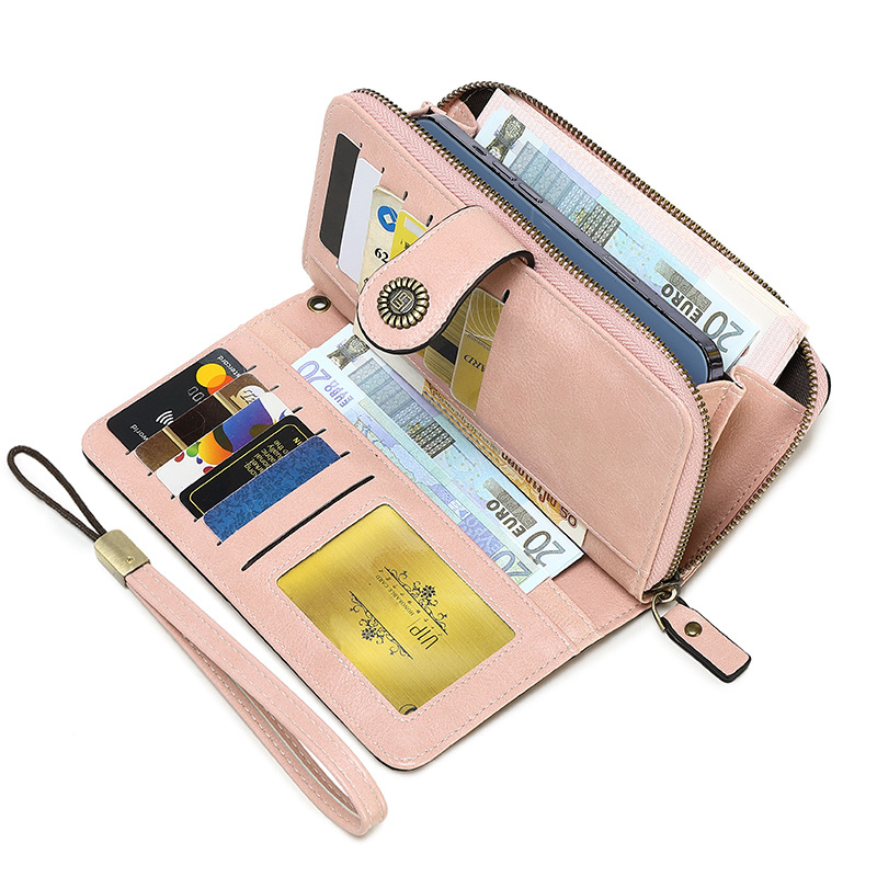 Hot Selling New Women's Wallet Zipper Long Wallet Wallet European And American Fashion Large Capacity Handbag_voghion.com