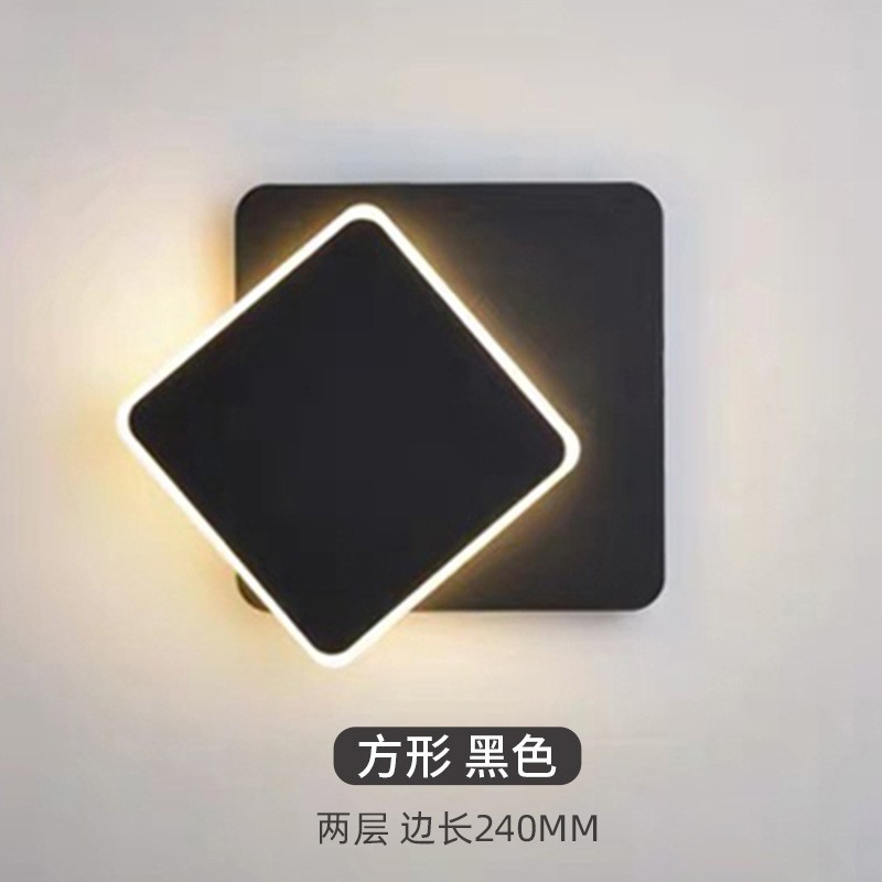 803-two-layer square black