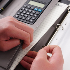 A4文件夾合同資料夾商務銷售夾皮質經理夾量房本銷售顧問銷講夾