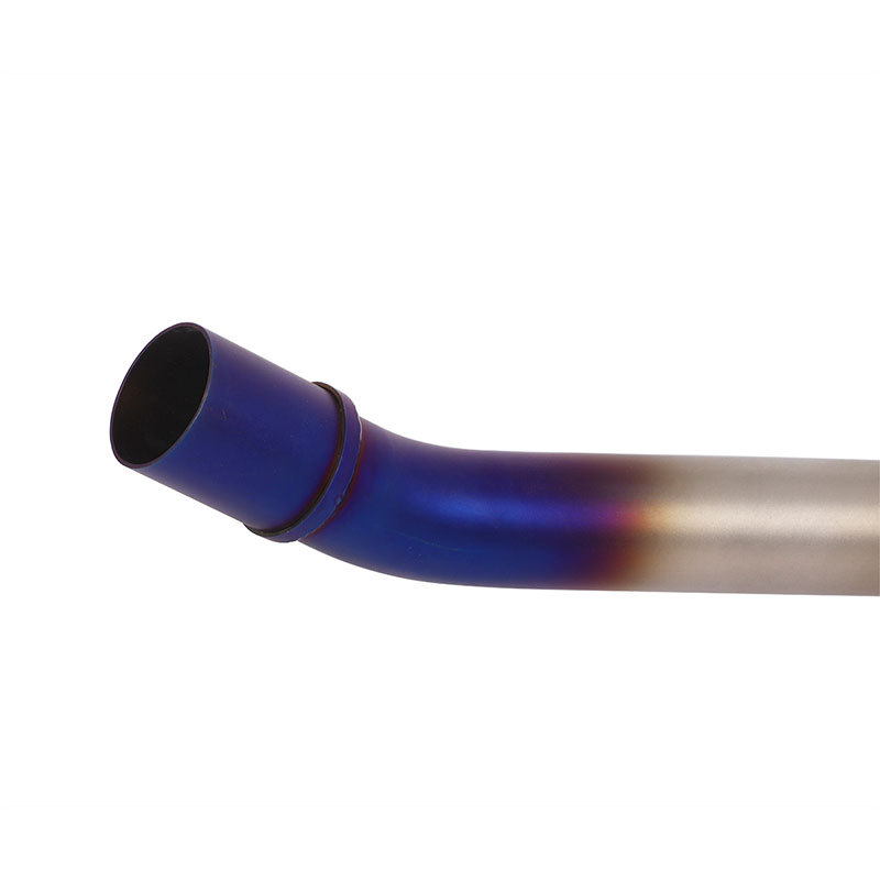 Suitable for motorcycle Sanyang SYM ADXTG400 exhaust pipe modification ADXTG400 titanium alloy front exhaust