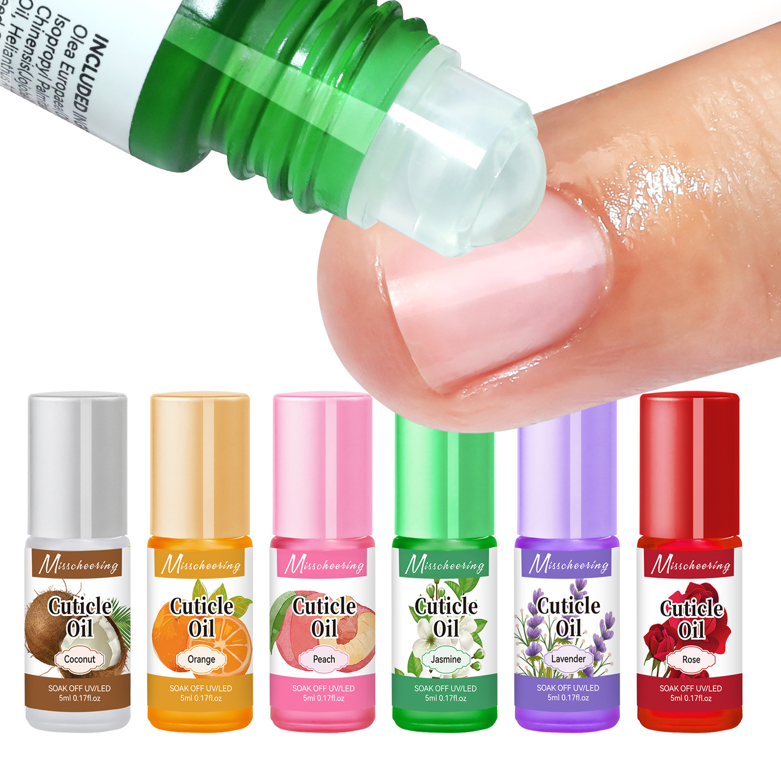 Finger oil for manicure