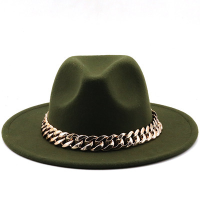 Wholesale Accessories Woolen Big Brim Fashion Jazz Top Hats Nihaojewelry display picture 28