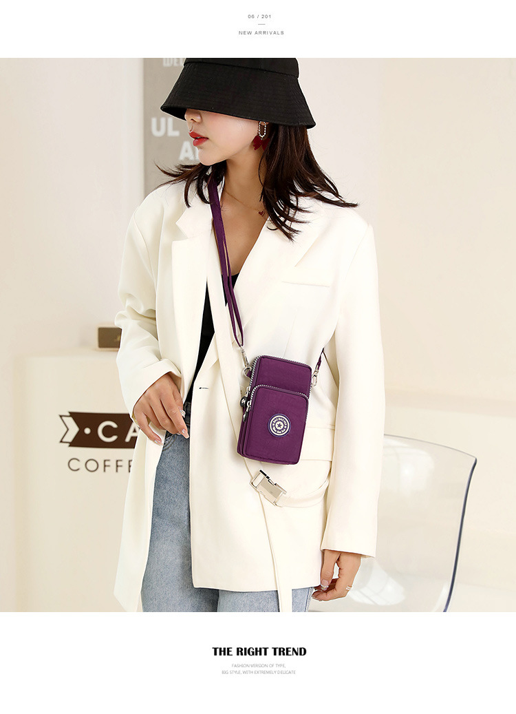 Polyester Lining Material Women's All Seasons Polyester Fashion Phone Wallet