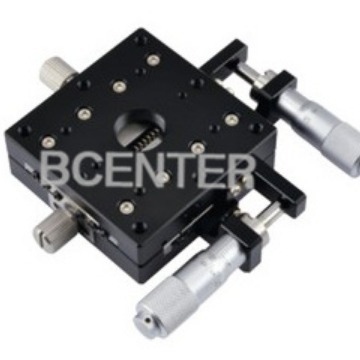 厂家直销XY轴BYT6013手动位移滑台千分尺微分头调节 交叉导轨