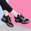 Gun color lace (spring and autumn single shoes)