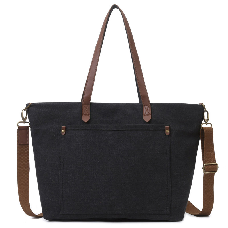 Bolso de lona bolso de mensajero de un solo hombro femenino japonés retro de gran capacidad bolso de computadora de trabajo bolso de herramientas bolso de viaje bolso de viaje