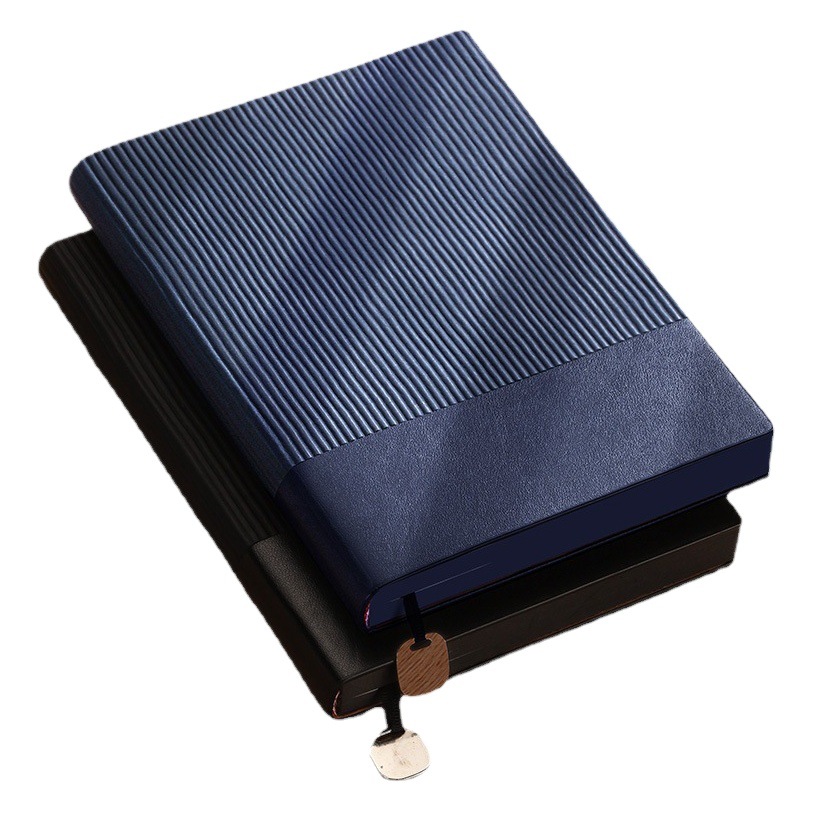 Cuaderno de alta gama exquisito A5 Bloc de notas de cuero suave oficina de negocios trabajo diario simple al por mayor