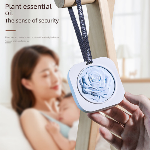 Factory wholesale wardrobe closet fragrance rose plaster incense stick home bedroom long-lasting fragrance room car fragrance hanger 