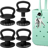 Съемный крючок для сумки Amazon Bogg, пляжная сумка из ЭВА, аксессуары, подвеска, 5 цветов, пряжка в виде гриба, в наличии