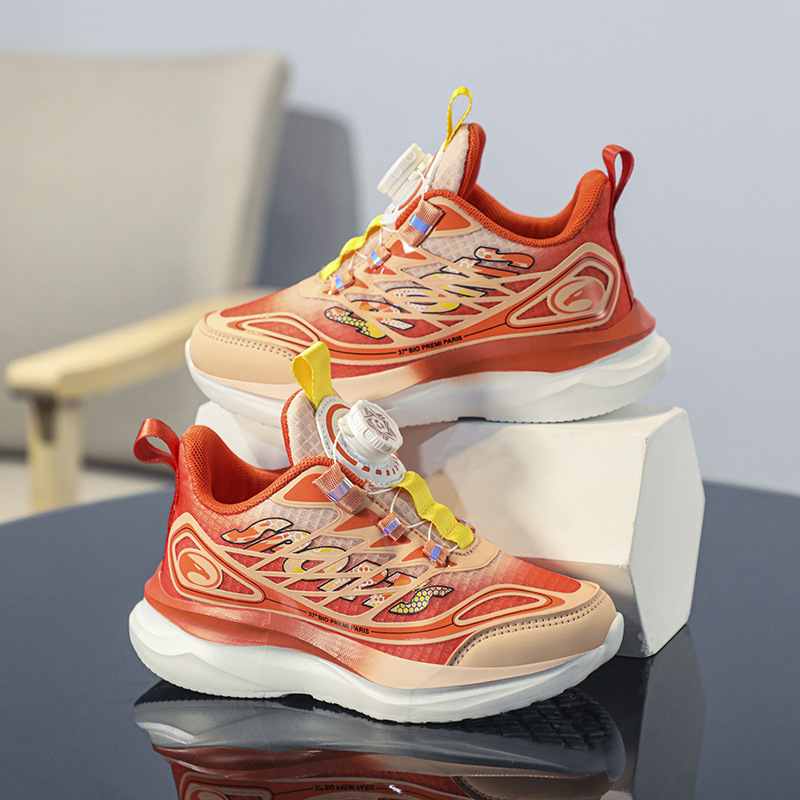 Zapatillas Deportivas de Malla para Niños Transpirables y Antideslizantes para Correr