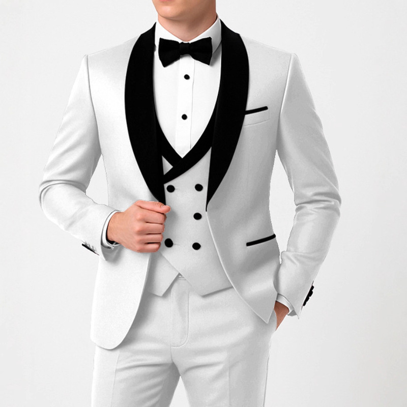 Cross-Border European and American Banquet Host Suits, Men's Adult Business Meeting Casual Suits, Gentleman's Plus-Size Formal Wear Cross-Border European and American Banquet Host Suits, Men's Adult Business Meeting Casual Suits, Gentleman's Plus-Size Formal Wear