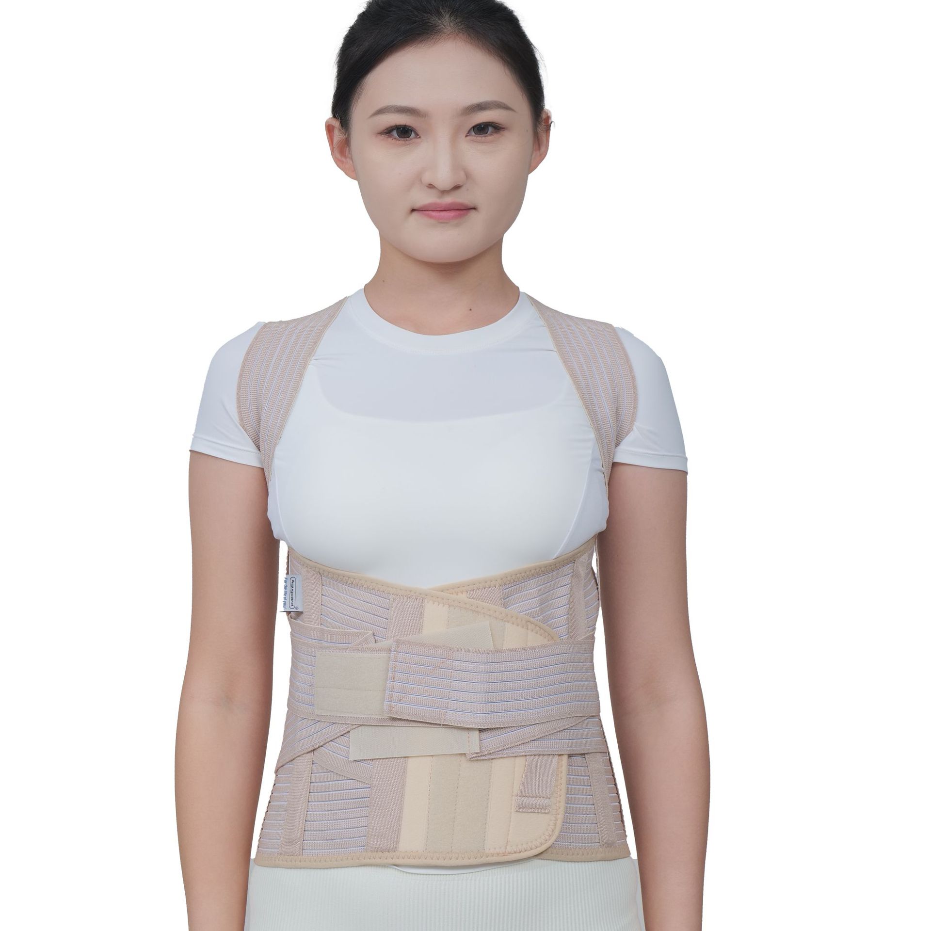 背中の矯正ベルトは腹を収めています。背中の腰椎サポート保護具です。