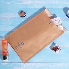 厂家直销牛皮纸蜂窝纸袋防震抗摔快递袋子纸质环保服装饰品打包袋
