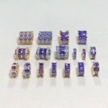 14k����ɫˮ��diy������ʯ�����Ƭ����朴����ֹ����