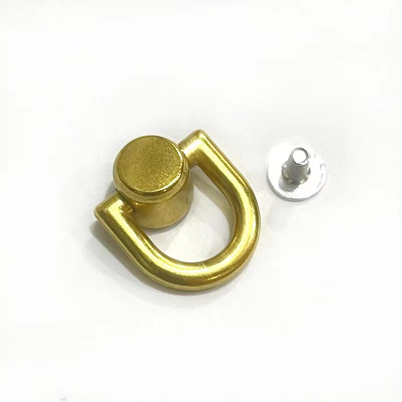 Fábrica al por mayor con anillo Heshang pezón clavo colgante hebilla DIY bolsa de transformación accesorios de equipaje tire de la hebilla del anillo
