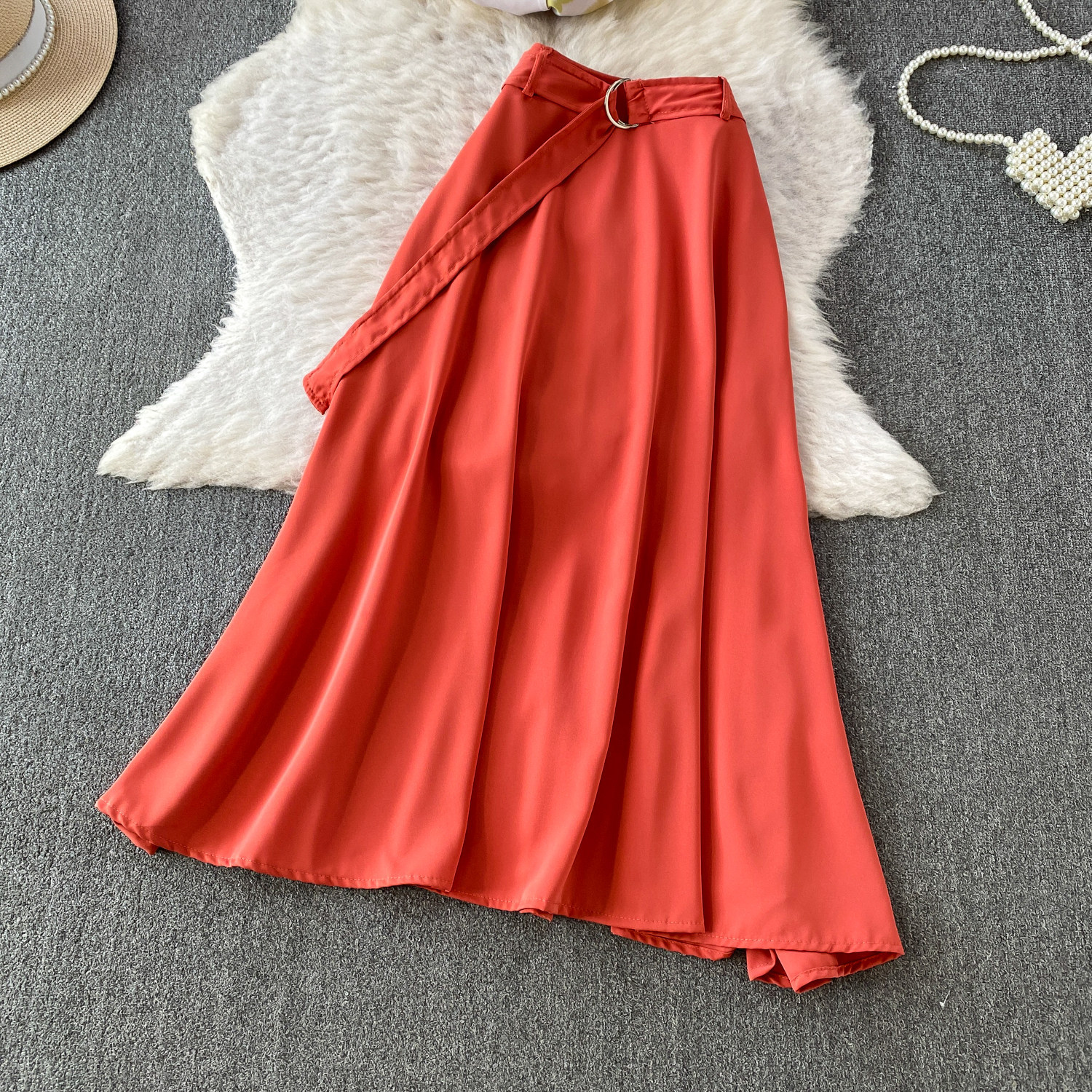 Elegantes Blumenmuster Blazer Und Midi Rock Set Für Damen Chic_voghion.com