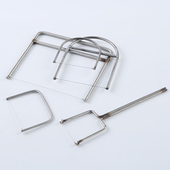 陶藝迷你切泥弓不鏽鋼割泥器泥塑手工紫砂壺diy製作學生陶泥工具