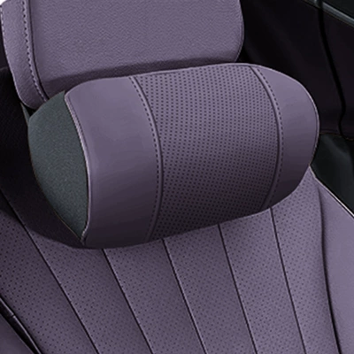 Waist support: waist cushion car seat memory - zero-running-fog-purple-neck-pillow