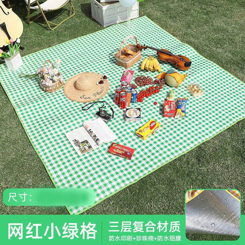 2* 2m 알루미늄 필름 녹색 격자 2.5mm 두께