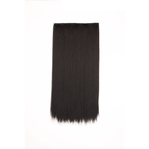 Wig women's hair straightening piece one-piece hair piece five-card wig piece artificial hair straightening piece invisible traceless long straight hair