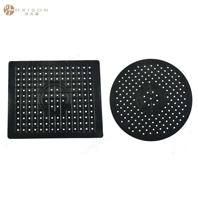 Estera de drenaje de la montaña cuadrada estera redonda lavabo estera de filtro de agua vajilla estera de drenaje estera del fregadero
