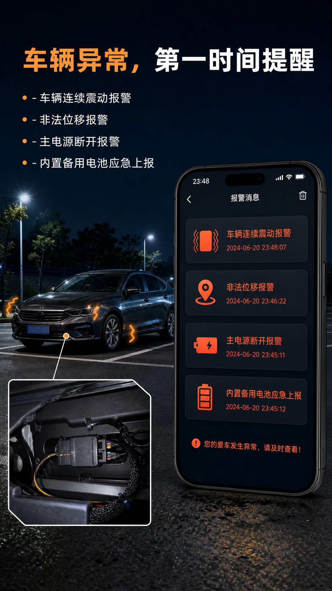 Cross-border Beidou GPS tracker, 4G full-network car anti-theft device, remote fuel and power cut-off, vehicle positioning device