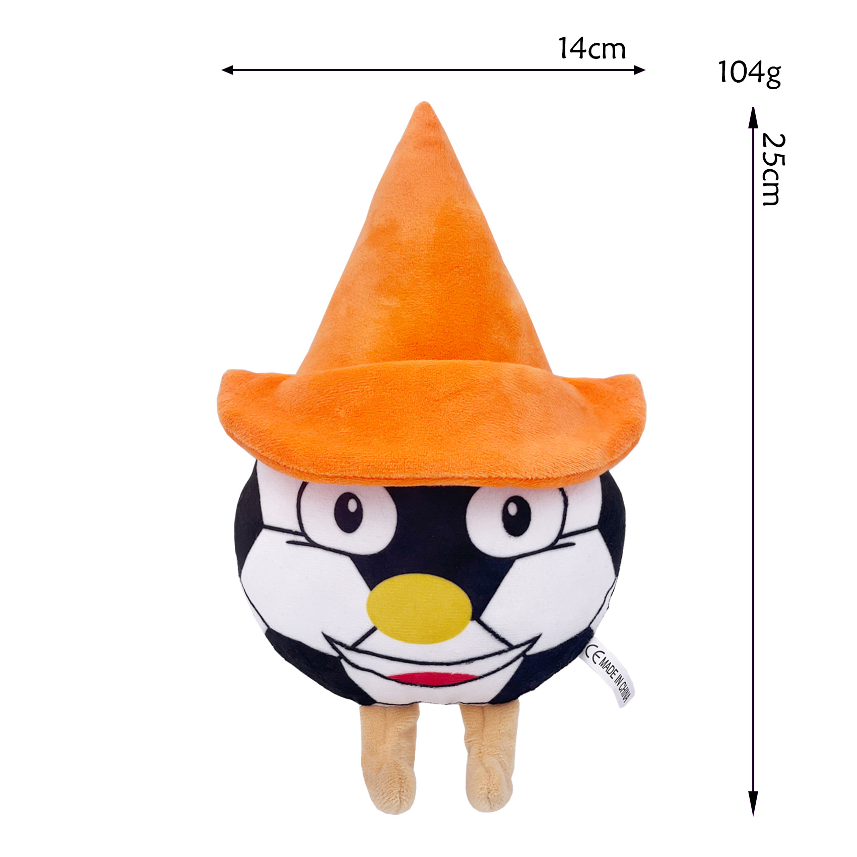 모자를 쓰고 축구를 하다