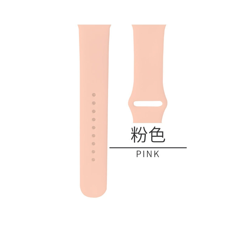 Официальная модель Apple iWatch456789se с solid color спортивный Ultra2 лента для совместимых устройств Apple Silicon S9